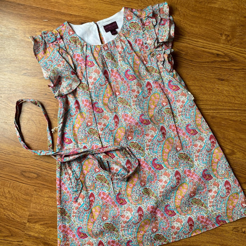 EUC CrewCuts with Liberty Fabrics Girl’s Dress 6